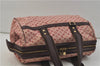 Authentic Louis Vuitton Monogram Mini Josephine GM Hand Bag Pink M92213 LV 0906E
