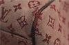 Authentic Louis Vuitton Monogram Mini Josephine GM Hand Bag Pink M92213 LV 0906E