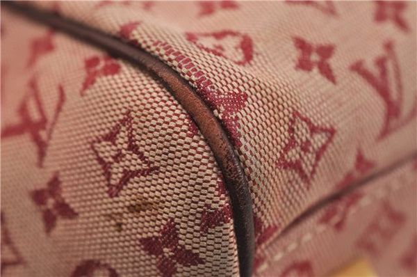 Authentic Louis Vuitton Monogram Mini Josephine GM Hand Bag Pink M92213 LV 0906E