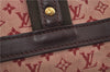 Authentic Louis Vuitton Monogram Mini Josephine GM Hand Bag Pink M92213 LV 0906E