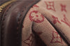 Authentic Louis Vuitton Monogram Mini Josephine GM Hand Bag Pink M92213 LV 0906E