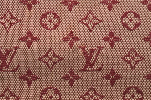 Authentic Louis Vuitton Monogram Mini Josephine GM Hand Bag Pink M92213 LV 0906E