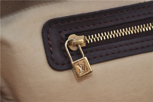 Authentic Louis Vuitton Monogram Mini Josephine GM Hand Bag Pink M92213 LV 0906E