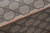 Authentic GUCCI Web Sherry Line Shoulder Tote Bag GG PVC Leather Brown 0906G