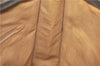 Authentic GUCCI Web Sherry Line Shoulder Tote Bag GG PVC Leather Brown 0906G
