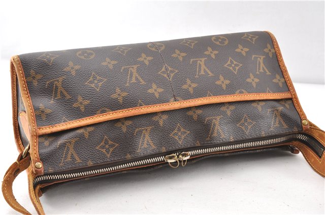 Auth Louis Vuitton Monogram Popincourt Long Shoulder Cross Bag M40008 LV 0907G