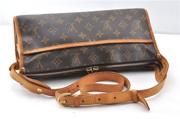 Auth Louis Vuitton Monogram Popincourt Long Shoulder Cross Bag M40008 LV 0907G
