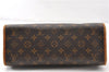 Auth Louis Vuitton Monogram Popincourt Long Shoulder Cross Bag M40008 LV 0907G