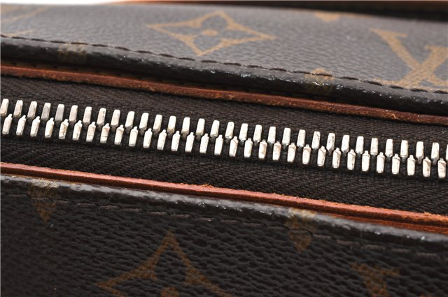 Auth Louis Vuitton Monogram Popincourt Long Shoulder Cross Bag M40008 LV 0907G