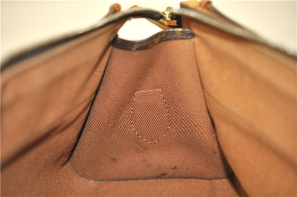 Auth Louis Vuitton Monogram Popincourt Long Shoulder Cross Bag M40008 LV 0907G