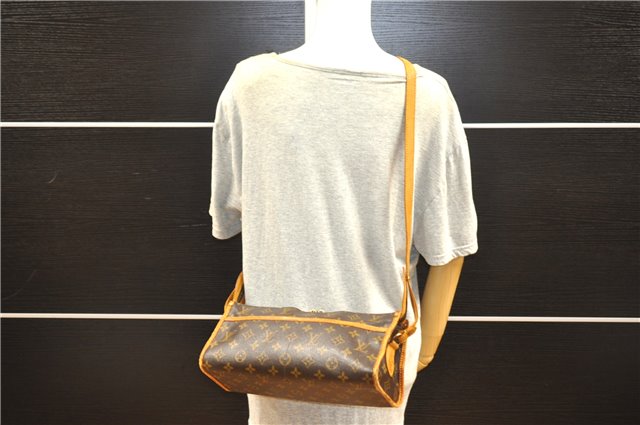 Auth Louis Vuitton Monogram Popincourt Long Shoulder Cross Bag M40008 LV 0907G