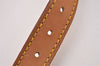 Authentic Louis Vuitton Leather Shoulder Strap Beige 35.8-42.5" LV 0907I