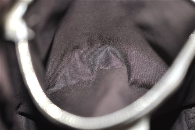 Authentic GUCCI Charmy Shoulder Tote Bag GG Canvas Leather 153361 Brown 0908G