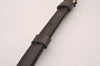 Authentic Louis Vuitton Leather Shoulder Strap Brown 41.3-46.1" LV 0908I