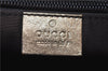 Authentic GUCCI GG Crystal Shoulder Tote Bag PVC Leather 131230 Gold Junk 0909G