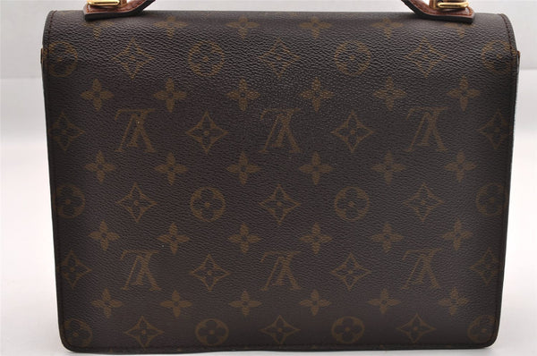 Authentic Louis Vuitton Monogram Monceau 2Way Shoulder Hand Bag M51187 LV 0909I