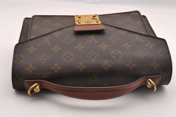 Authentic Louis Vuitton Monogram Monceau 2Way Shoulder Hand Bag M51187 LV 0909I
