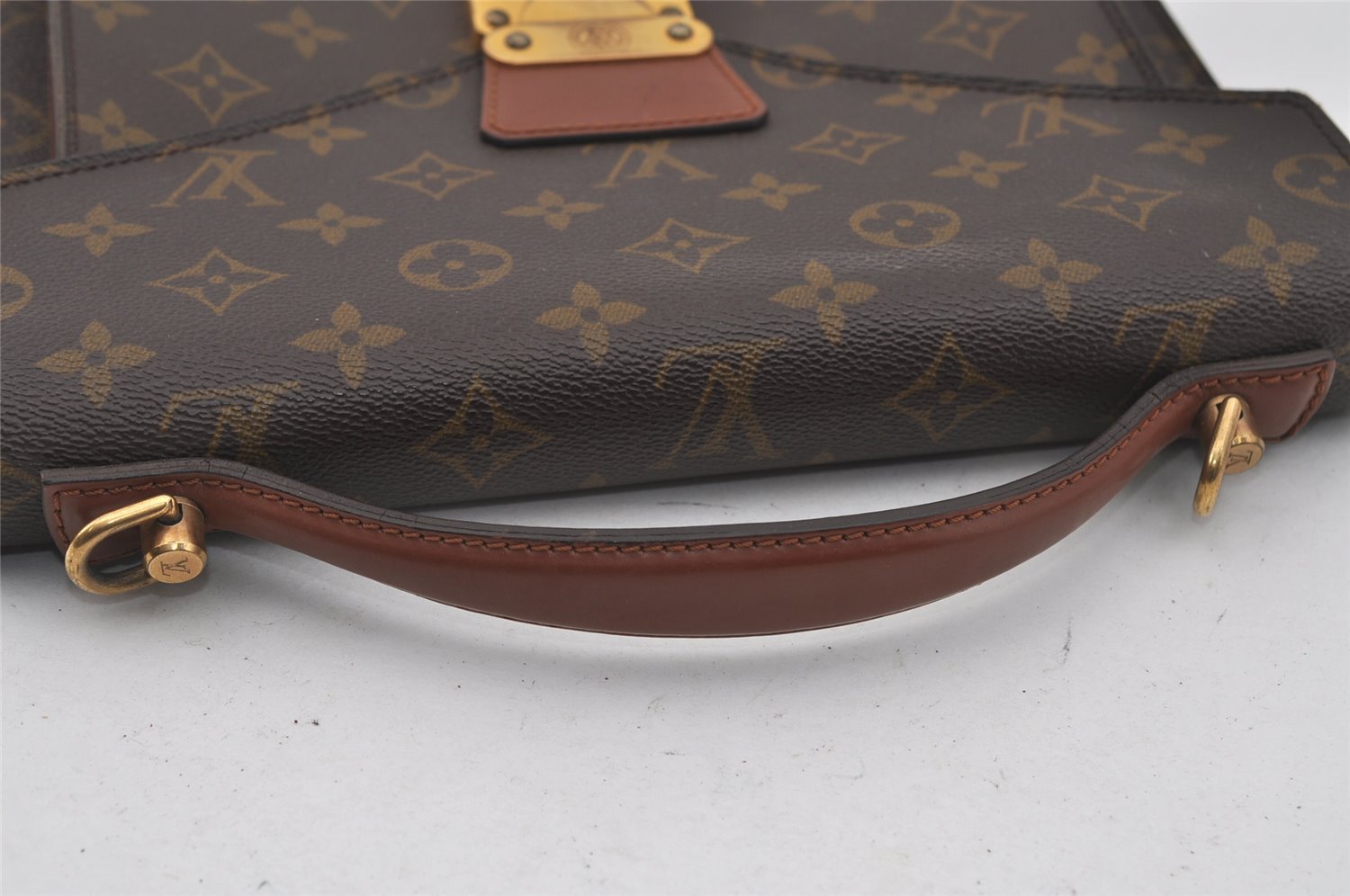 Authentic Louis Vuitton Monogram Monceau 2Way Shoulder Hand Bag M51187 LV 0909I