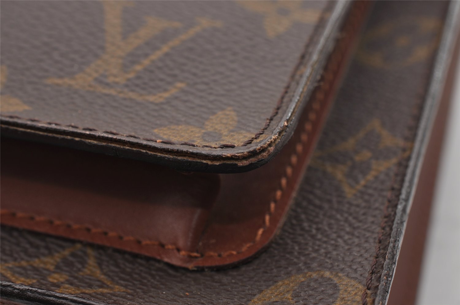 Authentic Louis Vuitton Monogram Monceau 2Way Shoulder Hand Bag M51187 LV 0909I