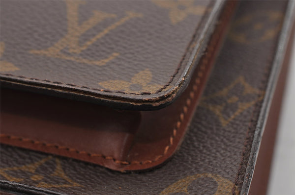 Authentic Louis Vuitton Monogram Monceau 2Way Shoulder Hand Bag M51187 LV 0909I