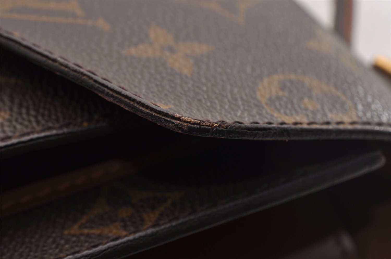 Authentic Louis Vuitton Monogram Monceau 2Way Shoulder Hand Bag M51187 LV 0909I