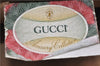 Authentic GUCCI Web Sherry Line Clutch Hand Bag Purse GG PVC Leather Brown 0911G