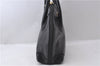 Authentic GUCCI Bamboo 2way Hand Shoulder Bag Leather Black 0912D