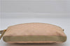 Authentic GUCCI Vintage 2Way Shoulder Clutch Bag GG Canvas Leather Pink 0912G