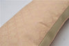 Authentic GUCCI Vintage 2Way Shoulder Clutch Bag GG Canvas Leather Pink 0912G