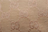Authentic GUCCI Vintage 2Way Shoulder Clutch Bag GG Canvas Leather Pink 0912G