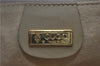 Authentic GUCCI Vintage 2Way Shoulder Clutch Bag GG Canvas Leather Pink 0912G