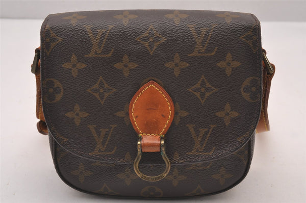 Authentic Louis Vuitton Monogram Saint Cloud PM M51244 Shoulder Cross Bag 0912I