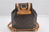 Authentic Louis Vuitton Monogram Montsouris MM Backpack M51136 LV 0913G