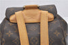 Authentic Louis Vuitton Monogram Montsouris MM Backpack M51136 LV 0913G