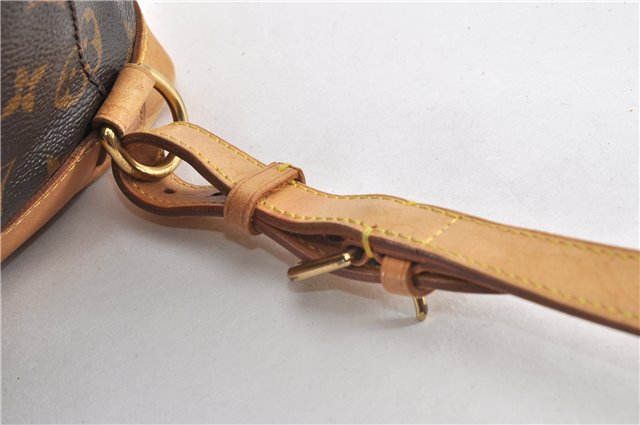 Authentic Louis Vuitton Monogram Montsouris MM Backpack M51136 LV 0913G