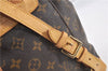 Authentic Louis Vuitton Monogram Montsouris MM Backpack M51136 LV 0913G