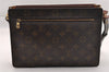 Authentic Louis Vuitton Monogram Enghien Shoulder Cross Bag M51205 LV 0913I