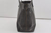 Authentic FENDI Vintage Zucca Shoulder Tote Bag PVC Enamel Brown 0914I