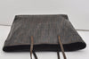 Authentic FENDI Vintage Zucca Shoulder Tote Bag PVC Enamel Brown 0914I