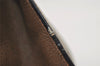 Authentic GUCCI Web Sherry Line Clutch Hand Bag Purse GG PVC Leather Brown 0915I