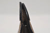 Authentic GUCCI Web Sherry Line Clutch Hand Bag Purse GG PVC Leather Brown 0915I