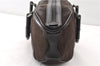 Authentic GUCCI Bamboo Vintage Hand Bag Purse Suede Leather 0021084 Brown 0916G