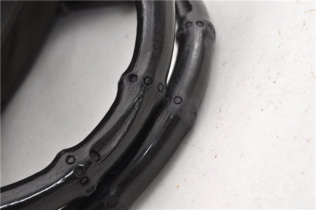 Authentic GUCCI Bamboo Vintage Hand Bag Purse Suede Leather 0021084 Brown 0916G