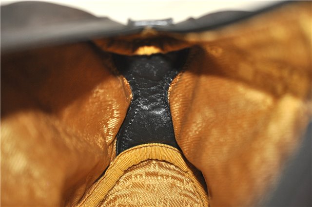 Authentic GUCCI Bamboo Vintage Hand Bag Purse Suede Leather 0021084 Brown 0916G