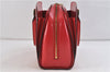 Authentic Louis Vuitton Epi Pont Neuf Hand Bag Red M52057 LV 0918D