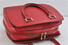 Authentic Louis Vuitton Epi Pont Neuf Hand Bag Red M52057 LV 0918D