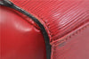 Authentic Louis Vuitton Epi Pont Neuf Hand Bag Red M52057 LV 0918D