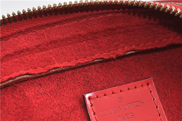 Authentic Louis Vuitton Epi Pont Neuf Hand Bag Red M52057 LV 0918D