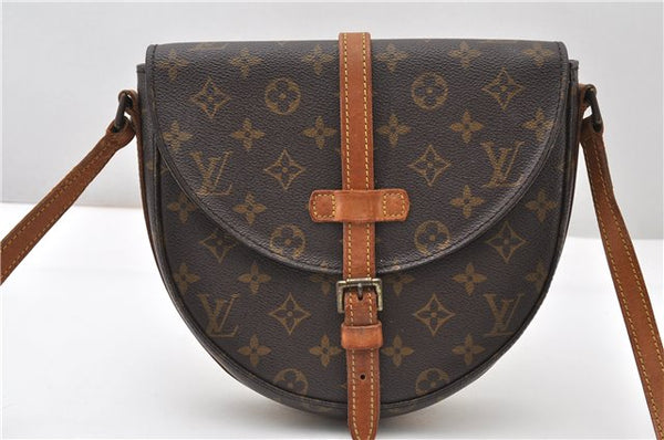 Authentic Louis Vuitton Monogram Chantilly MM Shoulder Cross Bag M51233 LV 0918G