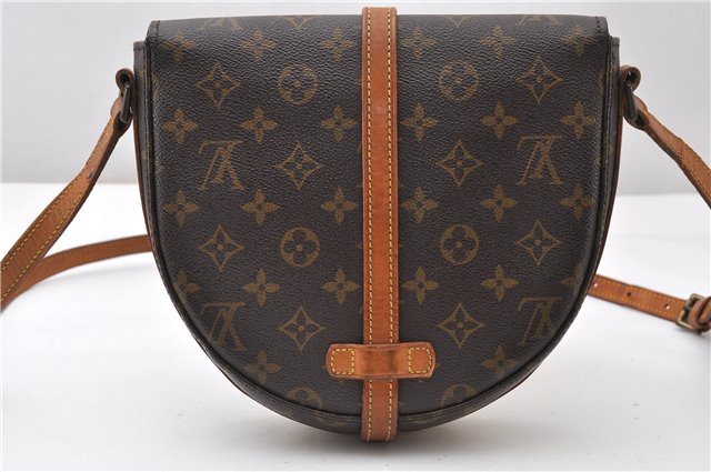 Authentic Louis Vuitton Monogram Chantilly MM Shoulder Cross Bag M51233 LV 0918G